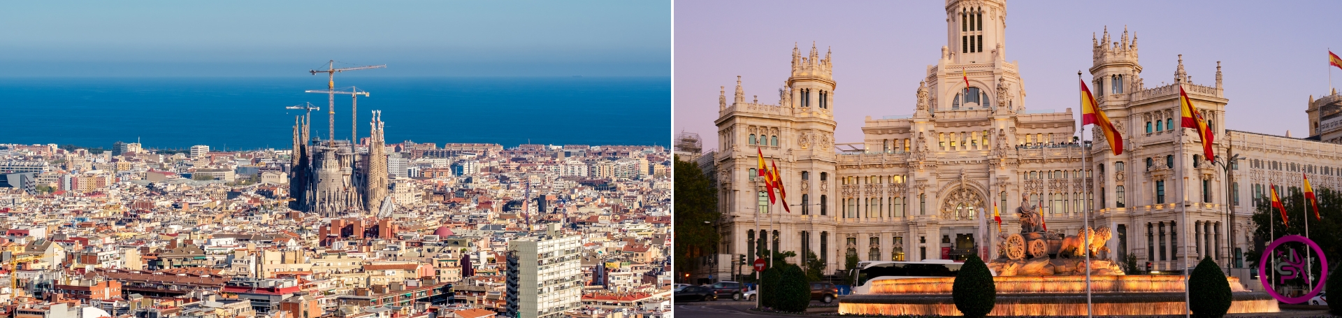 تور بارسلونا مادرید رم